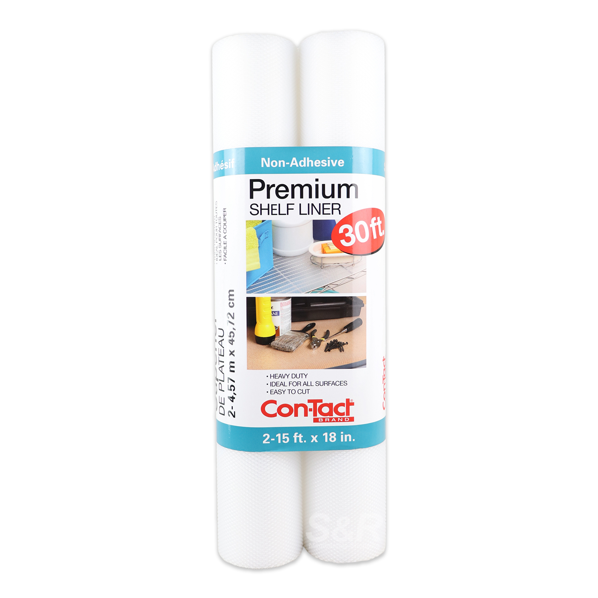 Contact Brand Premium Shelf Liner 2-15ftx18in